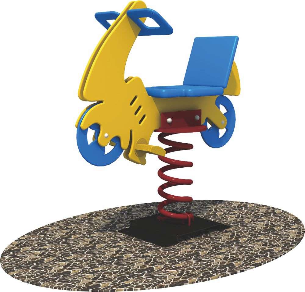 弹簧摇摇乐 摩托车摇摇乐