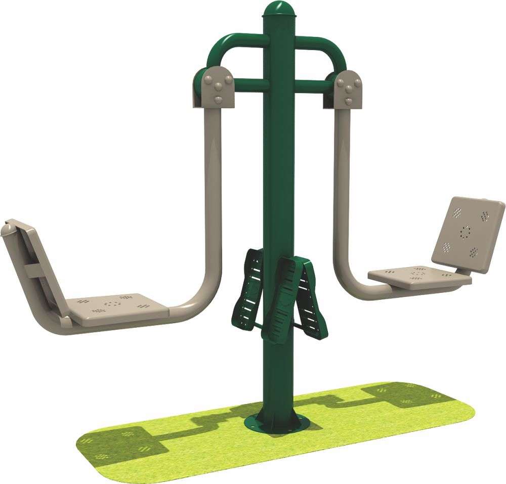 米兰中国·运动健身器材 限位双人坐