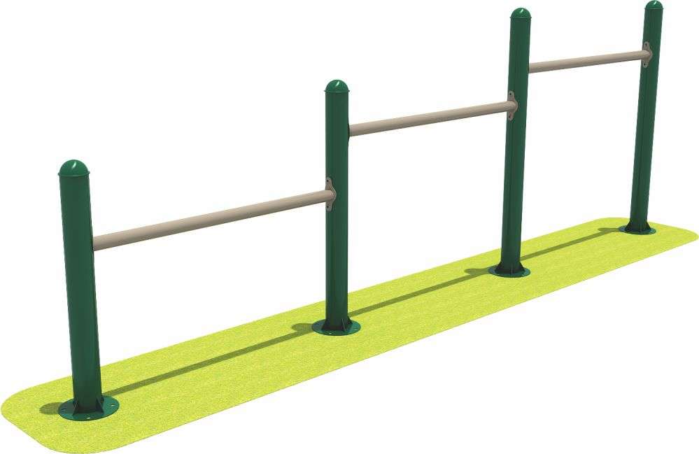 米兰中国·运动健身器材 三人压腿器