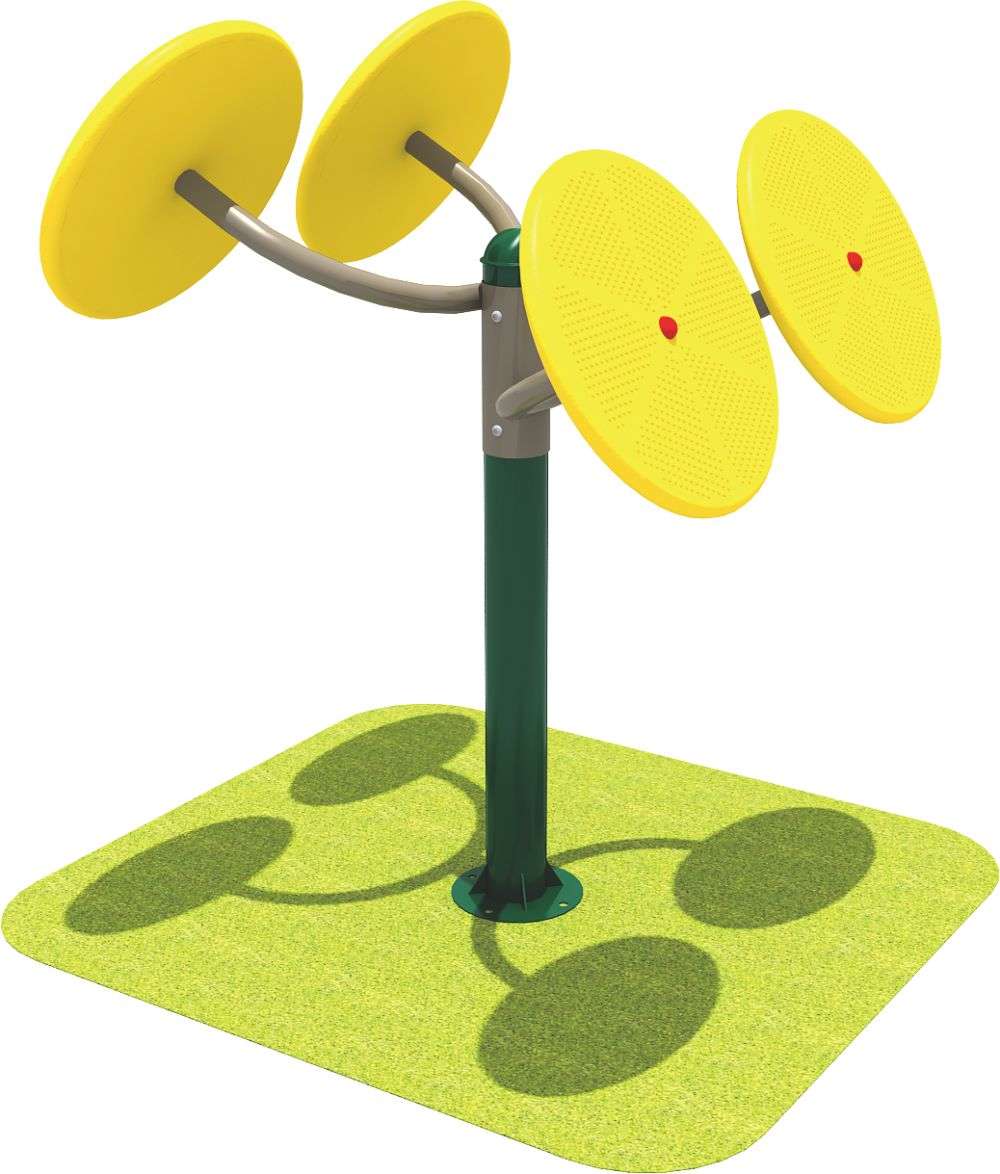 米兰中国·运动健身器材 双位塑料推