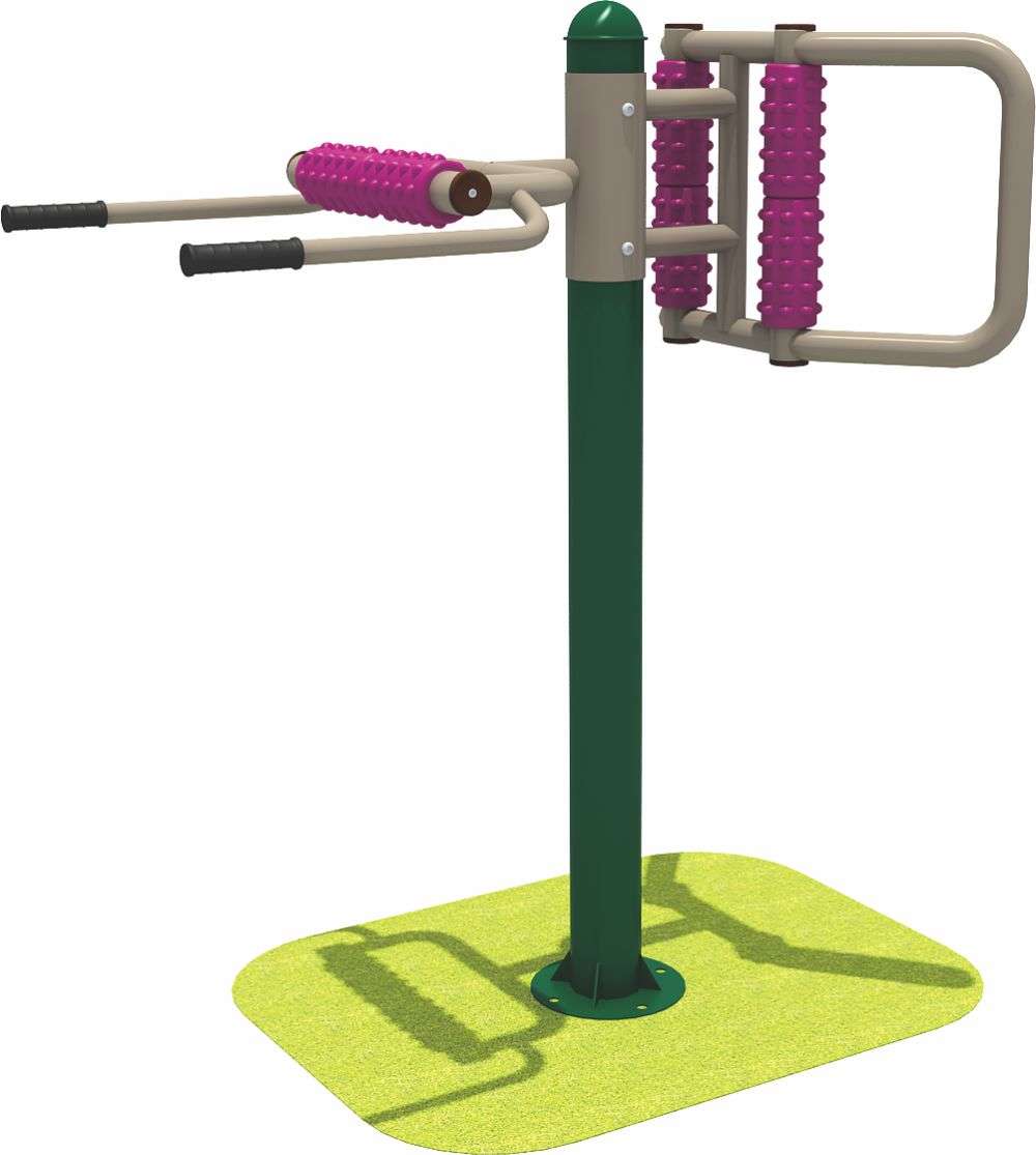 米兰中国·运动健身器材 双人腰背按