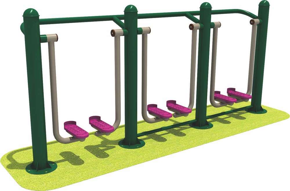 米兰中国·运动健身器材 三人漫步机