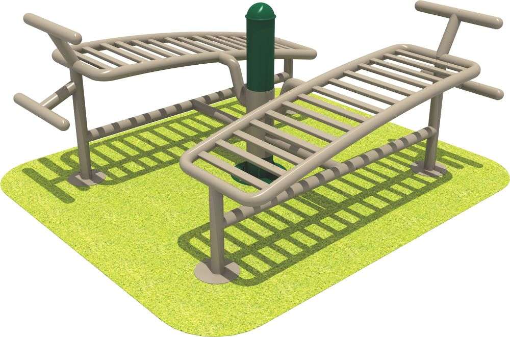 米兰中国·运动健身器材 双人腹肌板